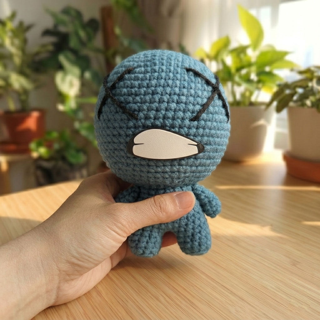 ??? -Blue Baby- Amigurumi (Fan Art) - The Binding of Isaac