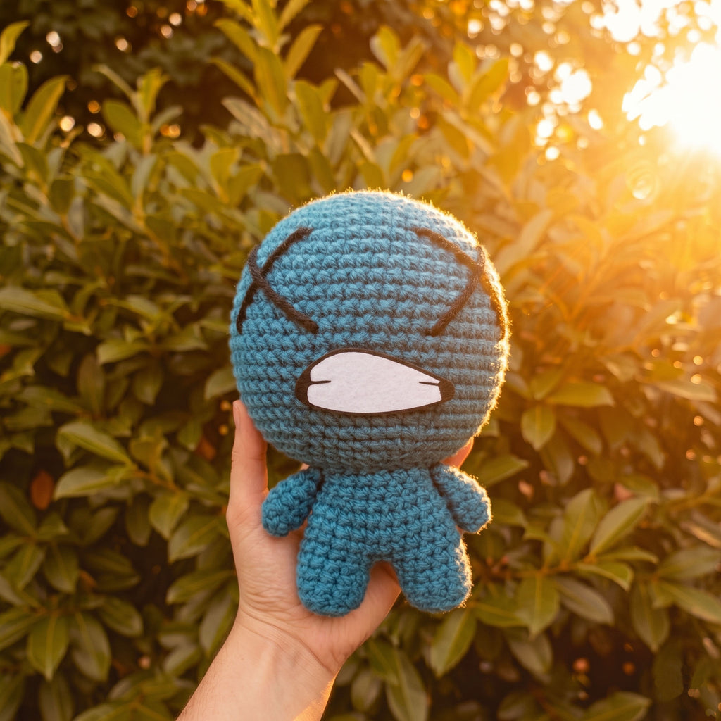 ??? -Blue Baby- Amigurumi (Fan Art) - The Binding of Isaac