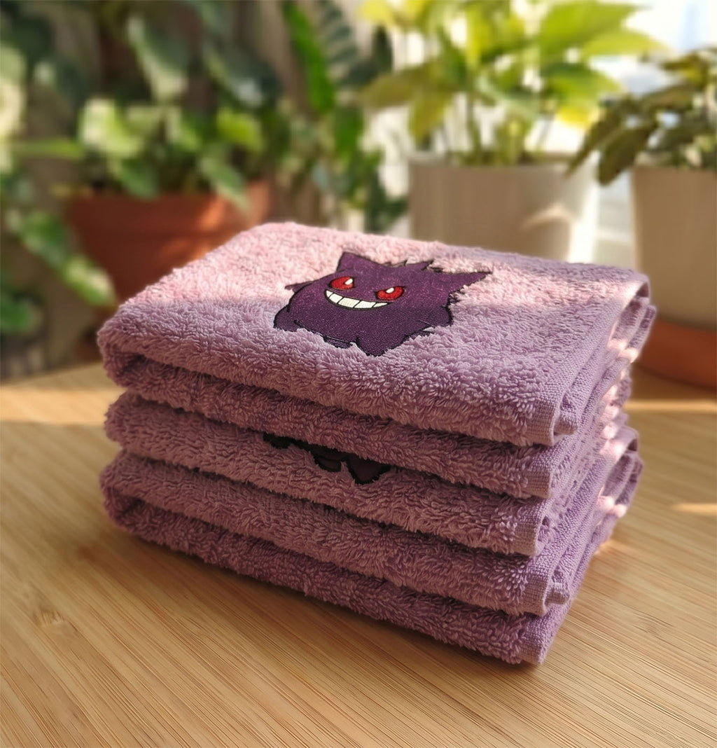 Asciugamano Gengar Ricamato - Fan Art