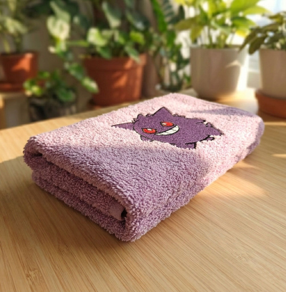 Asciugamano Gengar Ricamato - Fan Art