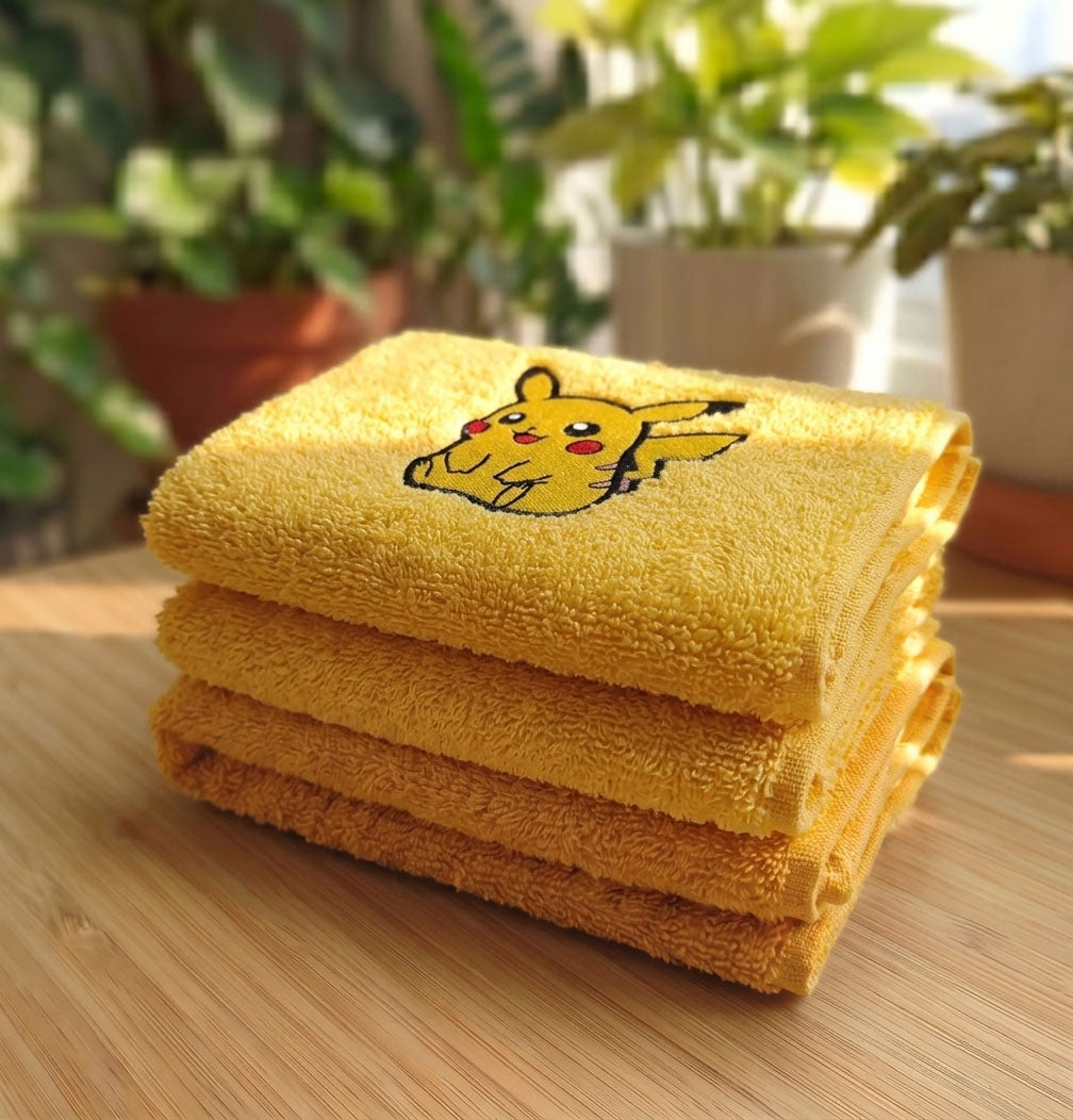 Asciugamano Pikachu Ricamato (Fan Art)