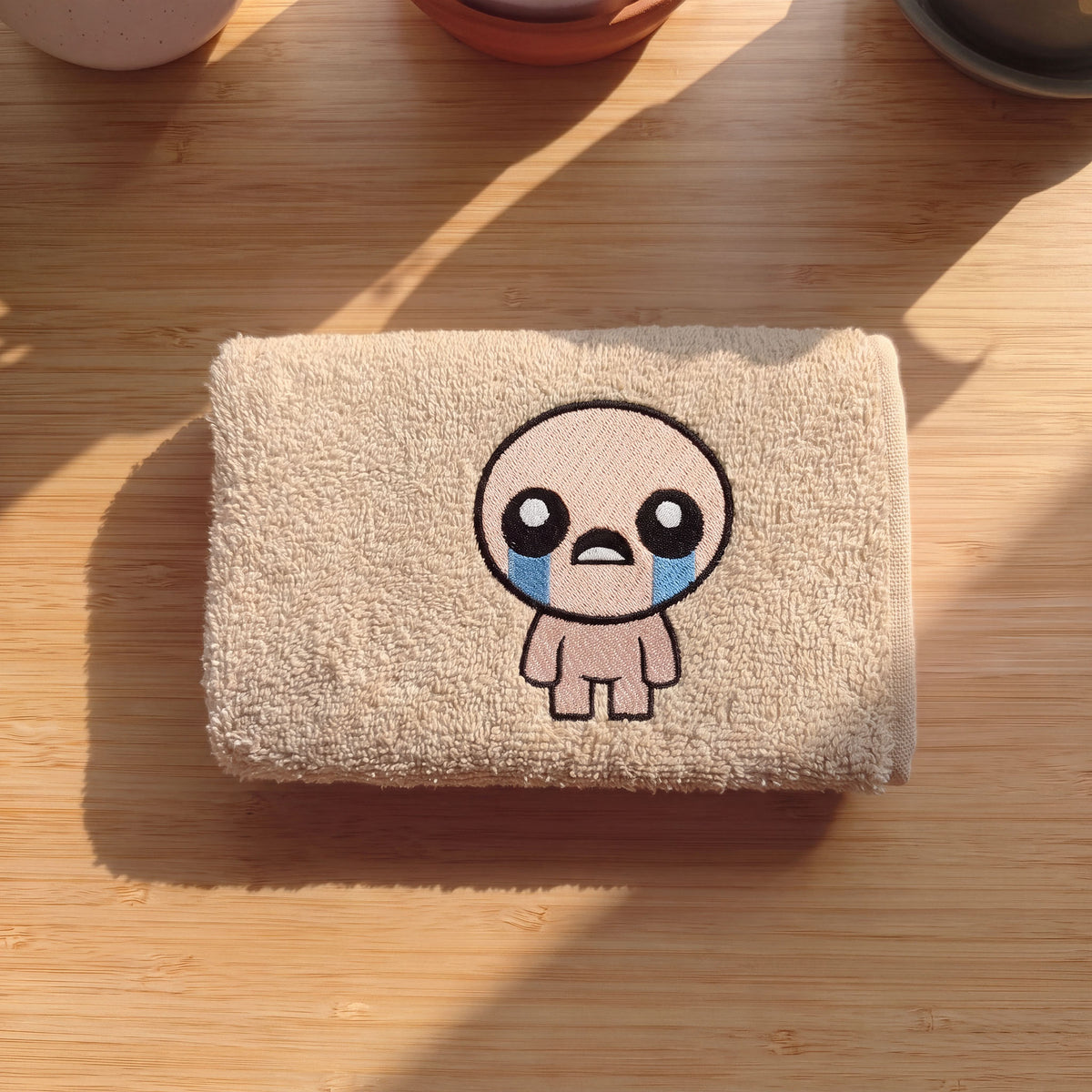 Asciugamano Ricamato Isaac (Fan Art) - The Binding of Isaac