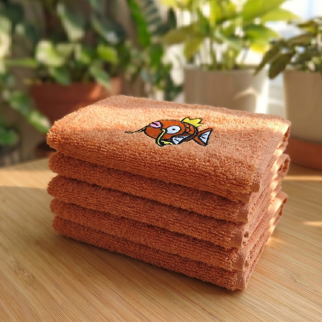 Asciugamano Magikarp Ricamato  (Fan Art)