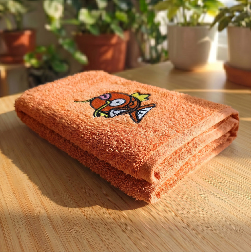 Asciugamano Magikarp Ricamato  (Fan Art)