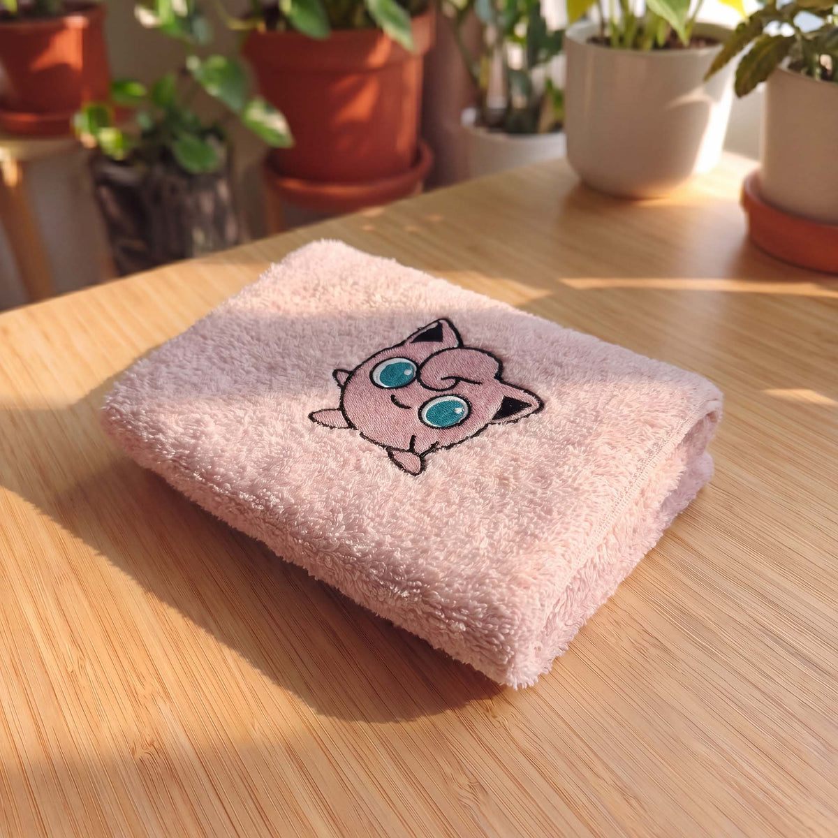 Asciugamano Jigglypuff Ricamato (Fan Art)
