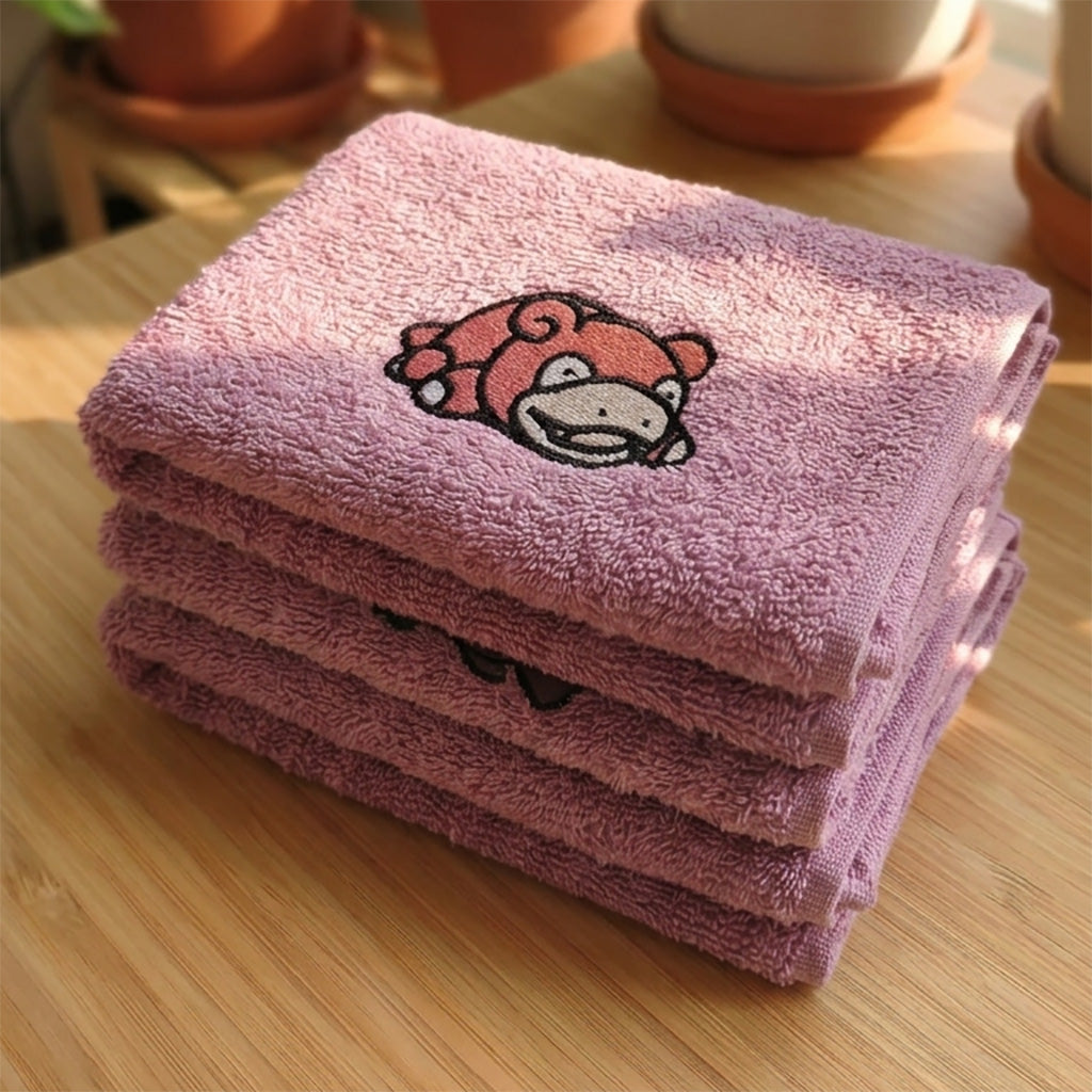 Asciugamano Slowpoke Ricamato (Fan Art)