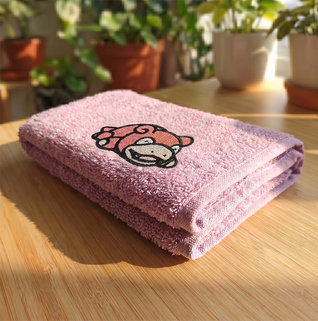 Asciugamano Slowpoke Ricamato (Fan Art)