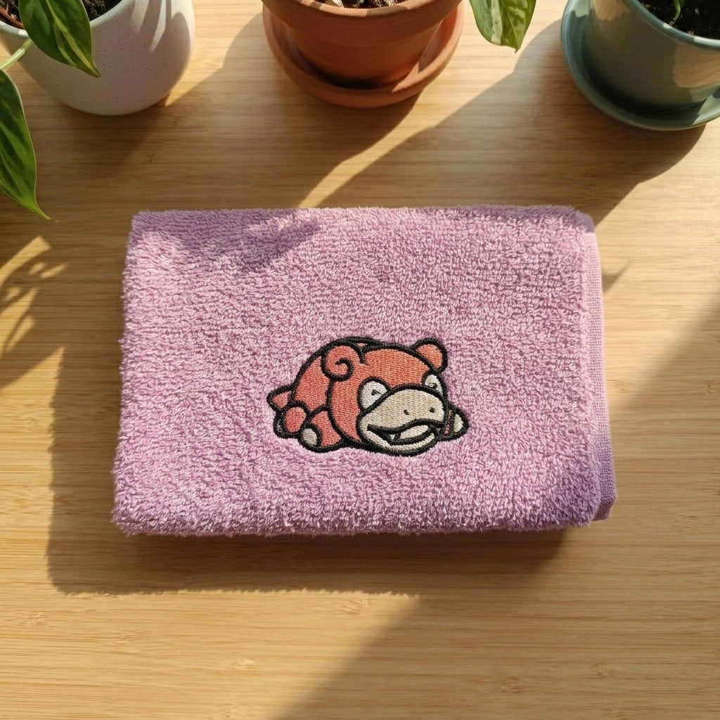 Asciugamano Slowpoke Ricamato (Fan Art)