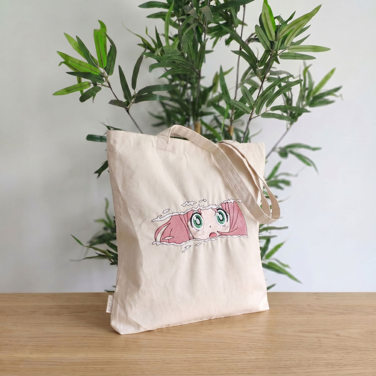 Anya Forger Tote Bag Ricamata (Fan Art)