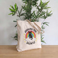 Judging You Silently - Tote Bag Ricamata