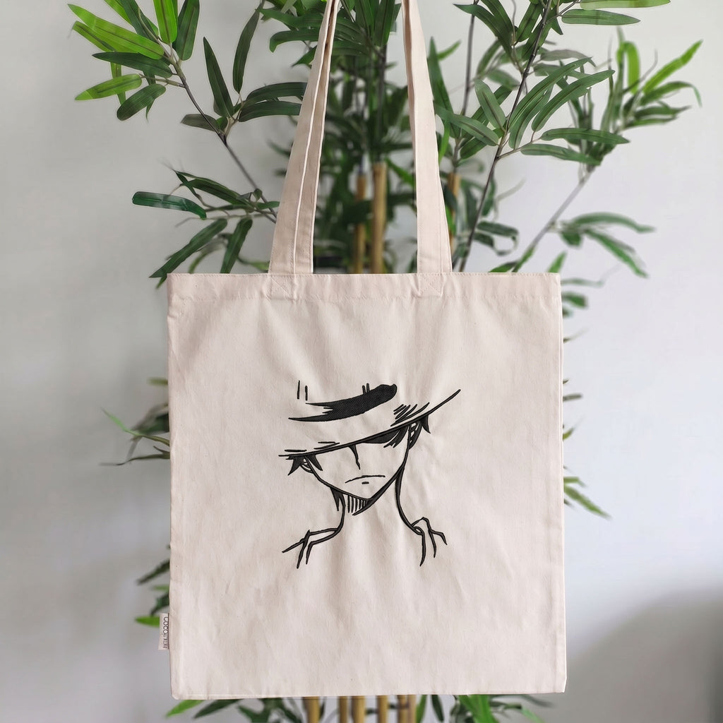 Tote Bag Luffy Ricamata (Fan Art)