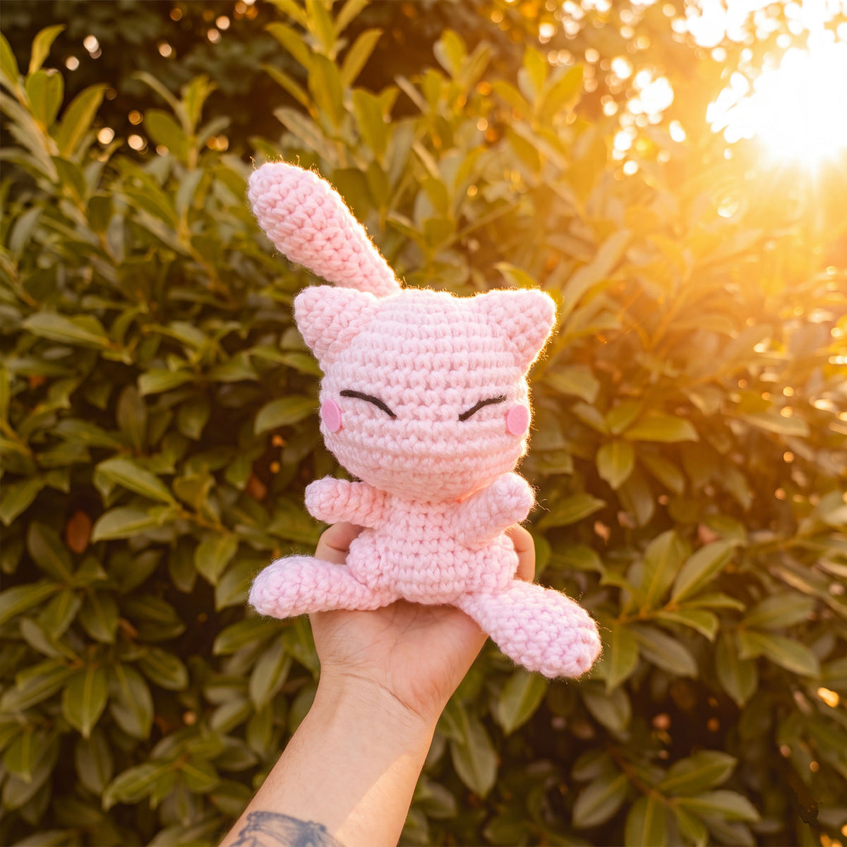 Mew Amigurumi (Fan Art) - Il Misterioso Pokémon Novaspecie