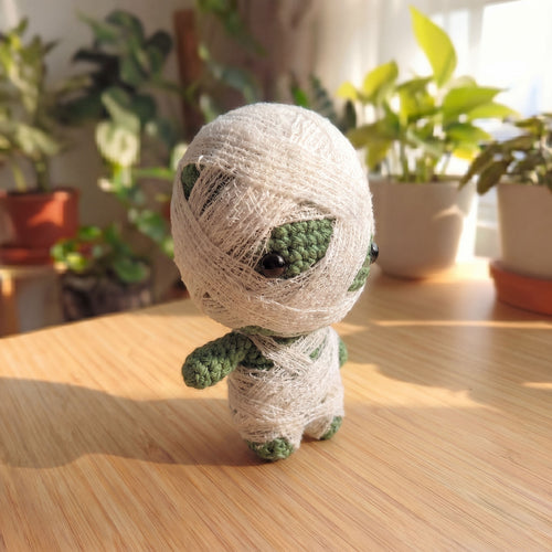 Amigurumi Mummia Kawaii - Peluche da Collezione