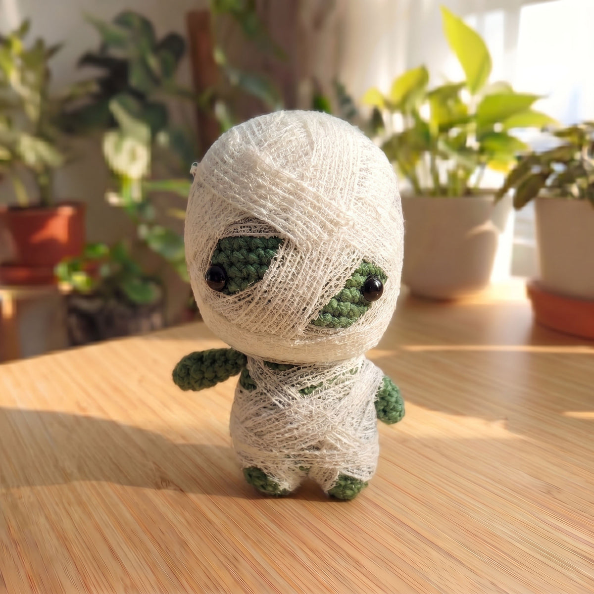 Amigurumi Mummia Kawaii - Peluche da Collezione