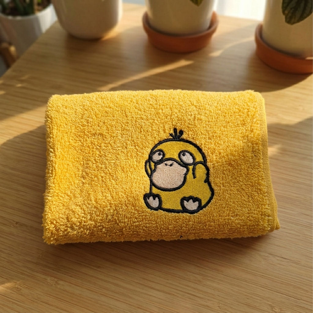 Asciugamano Psyduck Ricamato (Fan Art)