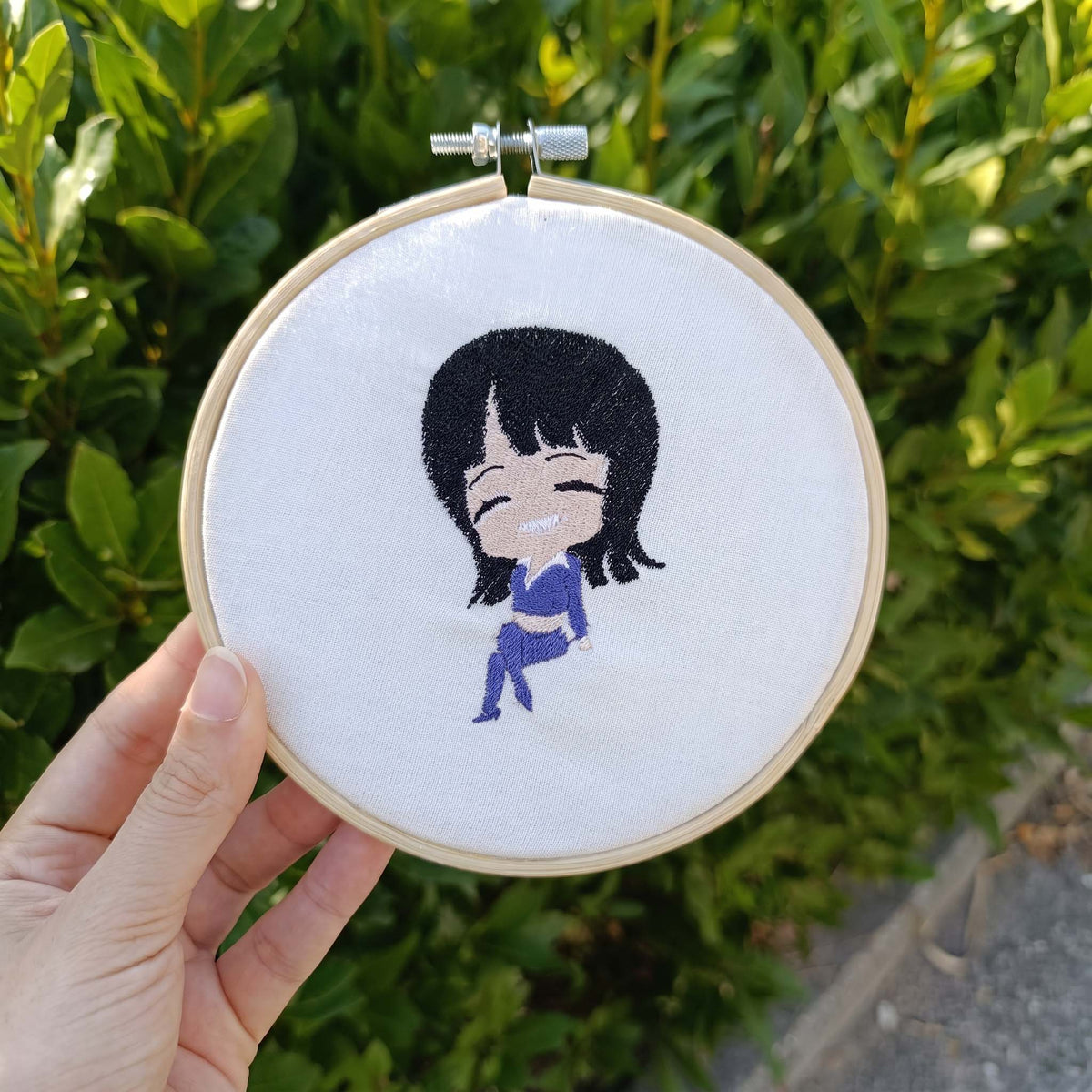 Quadro Ricamato Nico Robin Chibi (Fan Art)