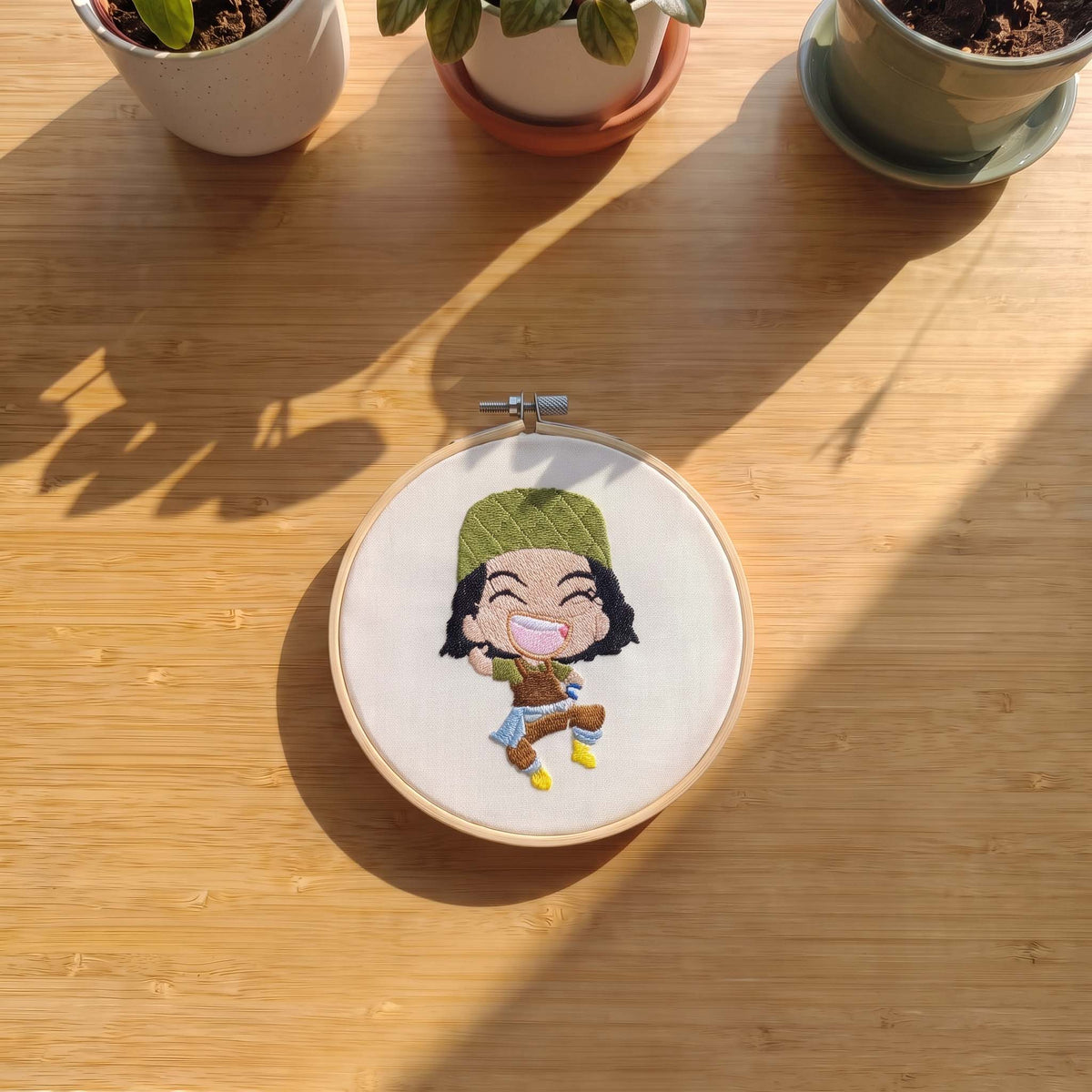 Quadro Ricamato Usopp Chibi (Fan Art)