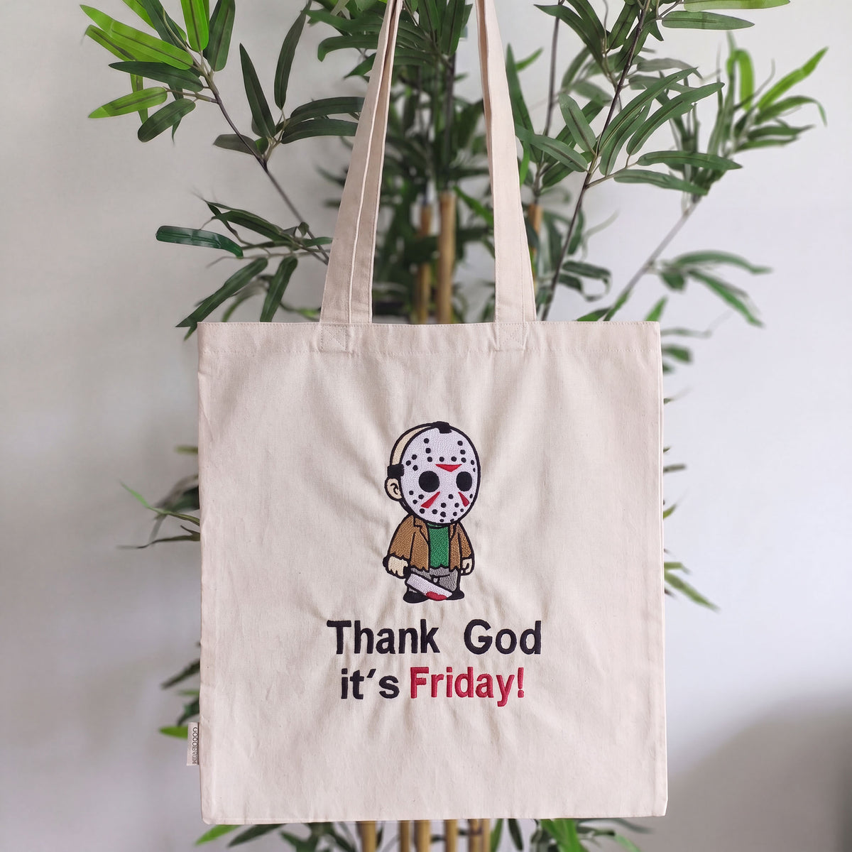 Jason Voorhees Tote Bag (Fan Art) - Thank God it's Friday! - Venerdì 13 Edition