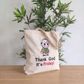 Jason Voorhees Tote Bag (Fan Art) - Thank God it's Friday! - Venerdì 13 Edition